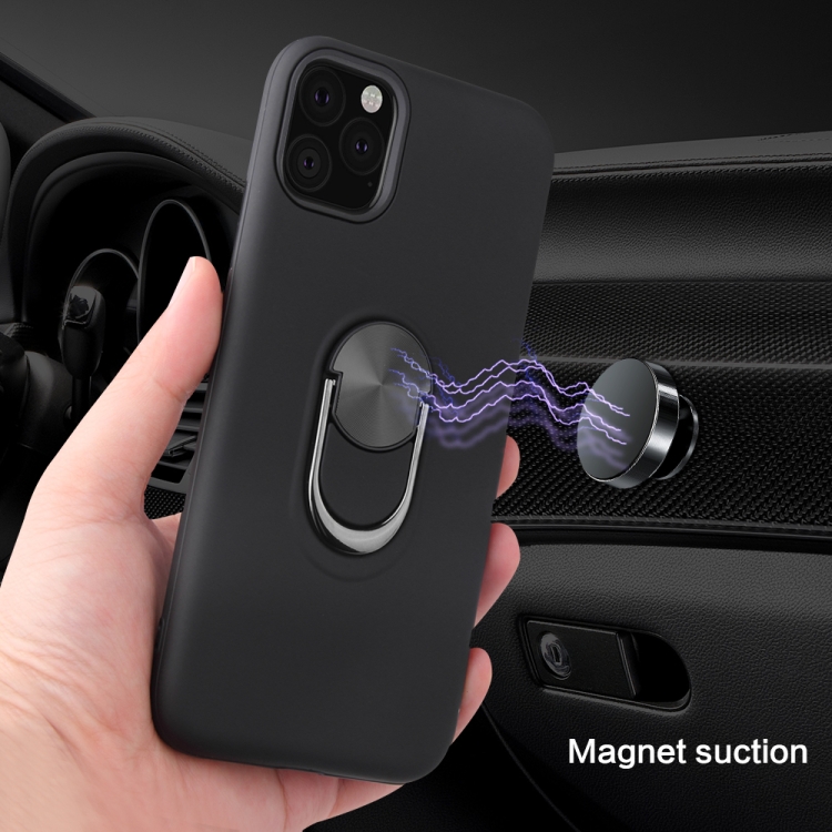 For iPhone 11 Pro Max 360 Rotary Multifunctional Stent PC+TPU Case, with Magnetic Invisible Holder(Black) For iPhone 11 Pro Max 360 Rotary Multifunctional Stent PC+TPU Case, with Magnetic Invisible Holder(Black)