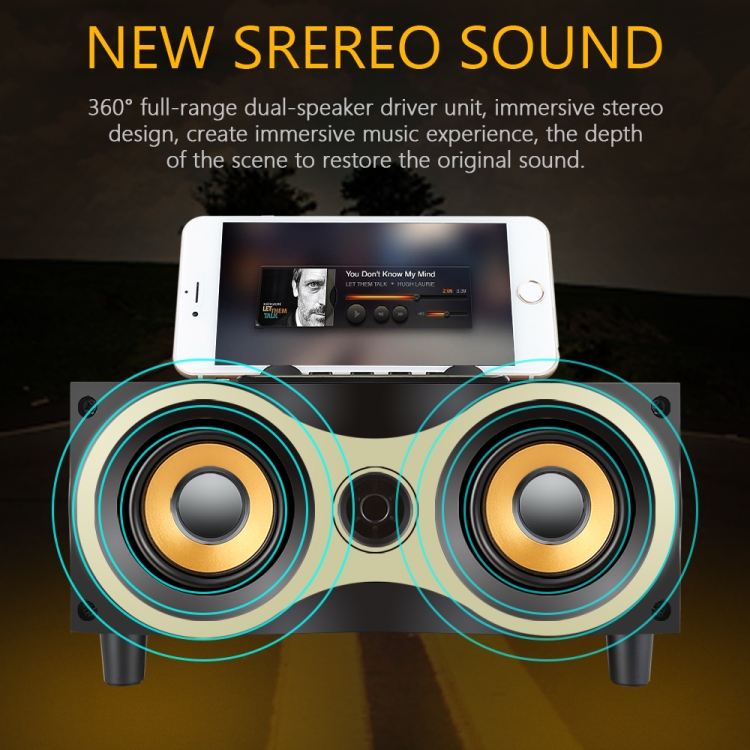 X6 Portable Wooden Wireless Speaker Subwoofer Stereo Bluetooth Speakers Radio FM Desktop X6 Portable Wooden Wireless Speaker Subwoofer Stereo Bluetooth Speakers Radio FM Desktop