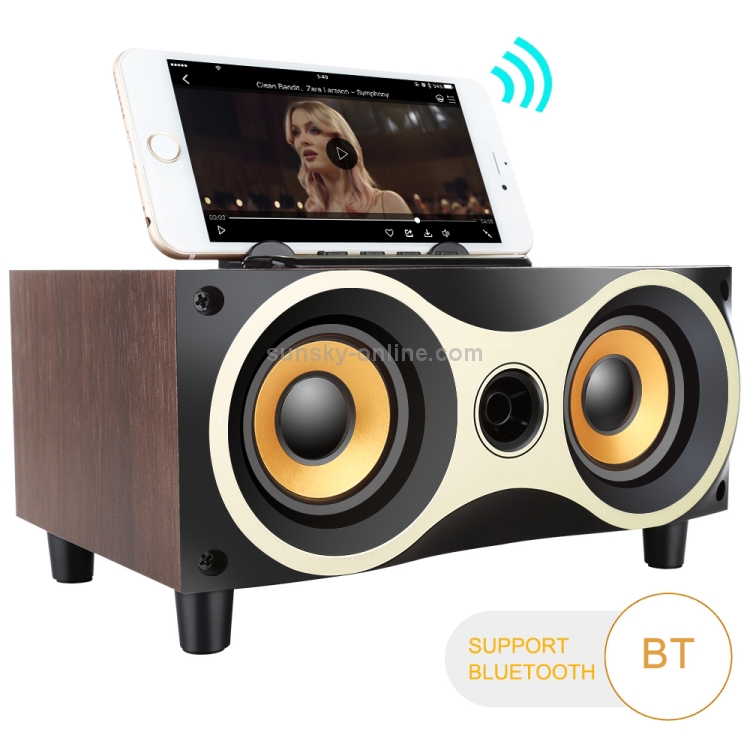 X6 Portable Wooden Wireless Speaker Subwoofer Stereo Bluetooth Speakers Radio FM Desktop X6 Portable Wooden Wireless Speaker Subwoofer Stereo Bluetooth Speakers Radio FM Desktop