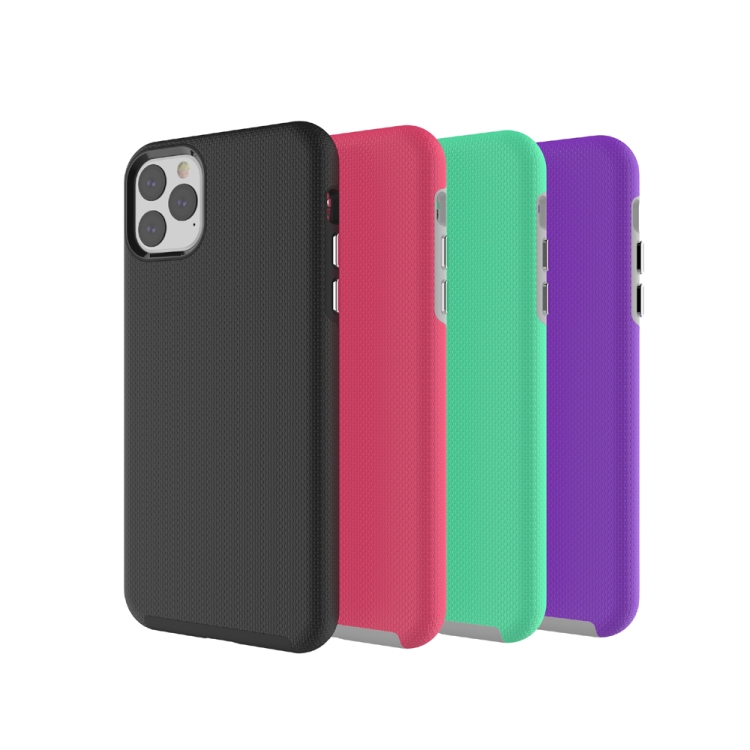 For iPhone 11 Pro Anti-slip Armor Texture TPU + PC Case(Green) For iPhone 11 Pro Anti-slip Armor Texture TPU + PC Case(Green)