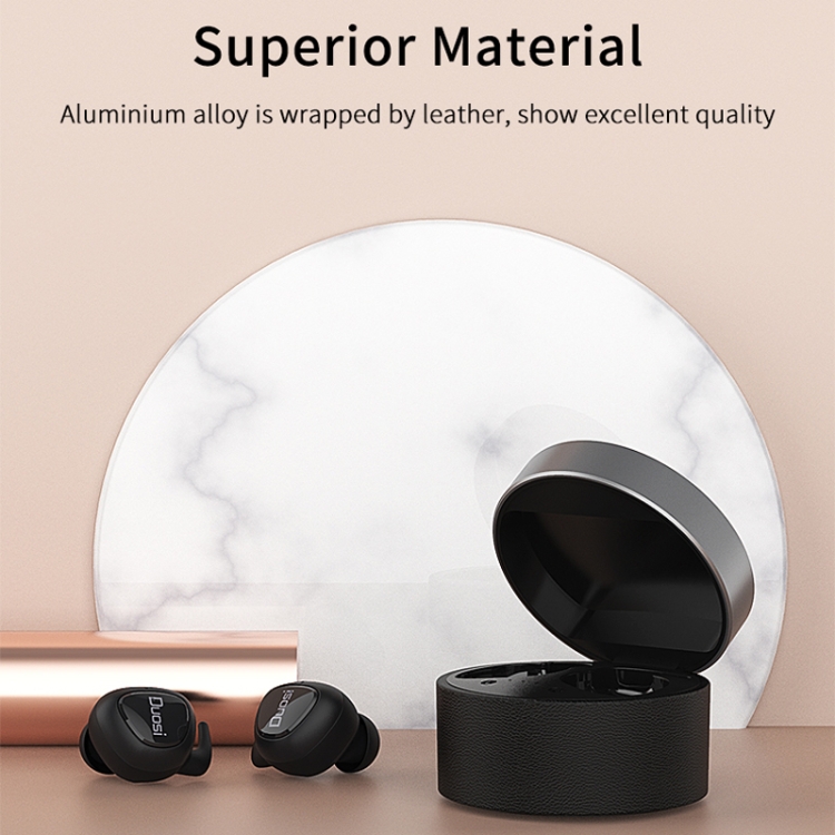 Duosi DY-18 TWS Stereo Bluetooth 5.0 Earphone with 450mAh Charging Box (Pink) Duosi DY-18 TWS Stereo Bluetooth 5.0 Earphone with 450mAh Charging Box (Pink)