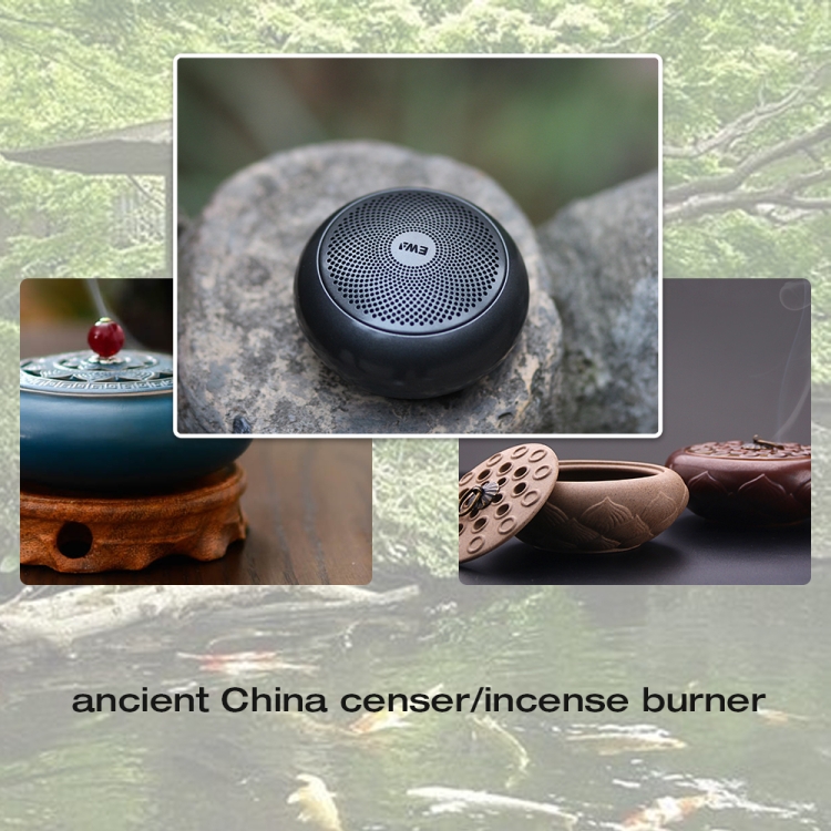 EWA A110mini High Hidelity Bluetooth Speaker Small Size High Power Bass, TWS Bluetooth Technology, Support TF(Grey) EWA A110mini High Hidelity Bluetooth Speaker Small Size High Power Bass, TWS Bluetooth Technology, Support TF(Grey)