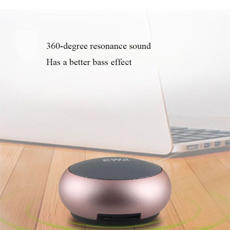 EWA A110mini High Hidelity Bluetooth Speaker Small Size High Power Bass, TWS Bluetooth Technology, Support TF(Grey) EWA A110mini High Hidelity Bluetooth Speaker Small Size High Power Bass, TWS Bluetooth Technology, Support TF(Grey)