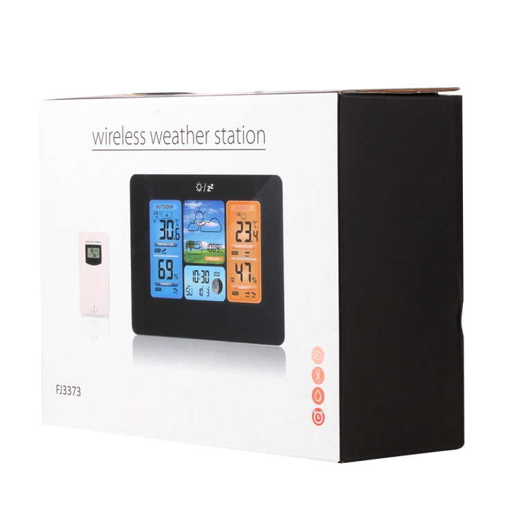 Digital Multifunctional Alarm Clock Weather Station Indoor Outdoor