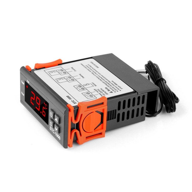 Termopar regulador de temperatura módulo termostato digital stc-1000 encubadora 