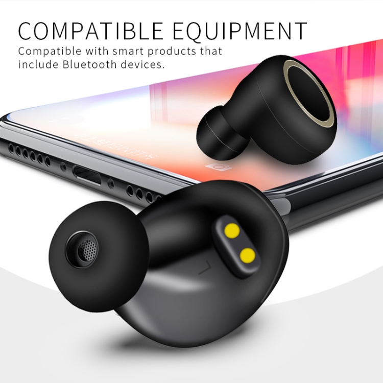 Comprar Mini auriculares Bluetooth ocultos en la oreja pequeños auriculares  ergonómicos inalámbricos con micrófono estuche de carga carga tipo c