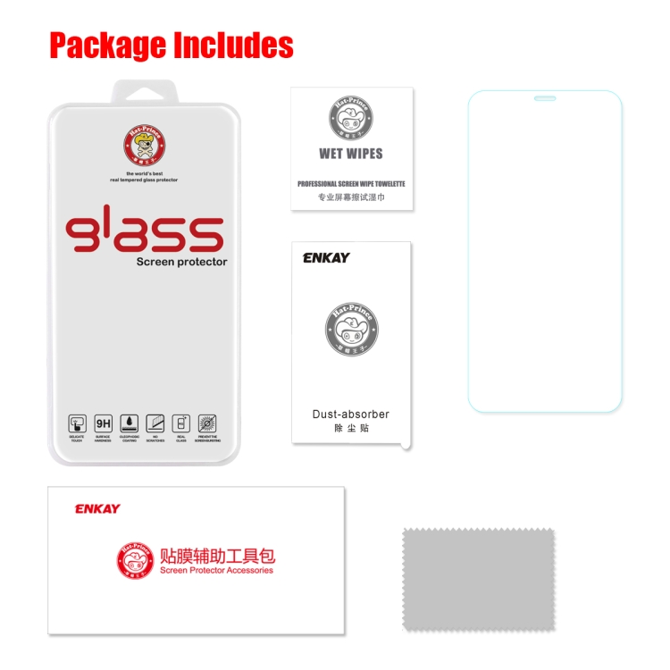 For iPhone 11 / XR / XR ENKAY Hat-prince 0.26mm 9H 2.5D Curved Edge Tempered Glass Film For iPhone 11 / XR / XR ENKAY Hat-prince 0.26mm 9H 2.5D Curved Edge Tempered Glass Film