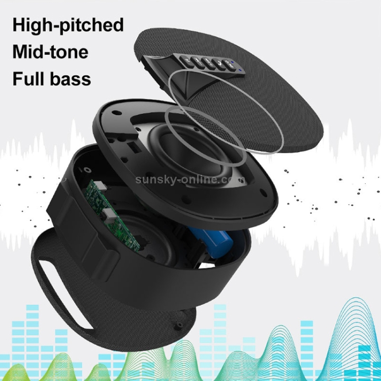 DY-52 Portable Bluetooth Speaker Wireless Loudspeaker Sound 32G Max Memory 10W Stereo Music Surround Outdoor Speaker(Black+Gold) DY-52 Portable Bluetooth Speaker Wireless Loudspeaker Sound 32G Max Memory 10W Stereo Music Surround Outdoor Speaker(Black+Gold)