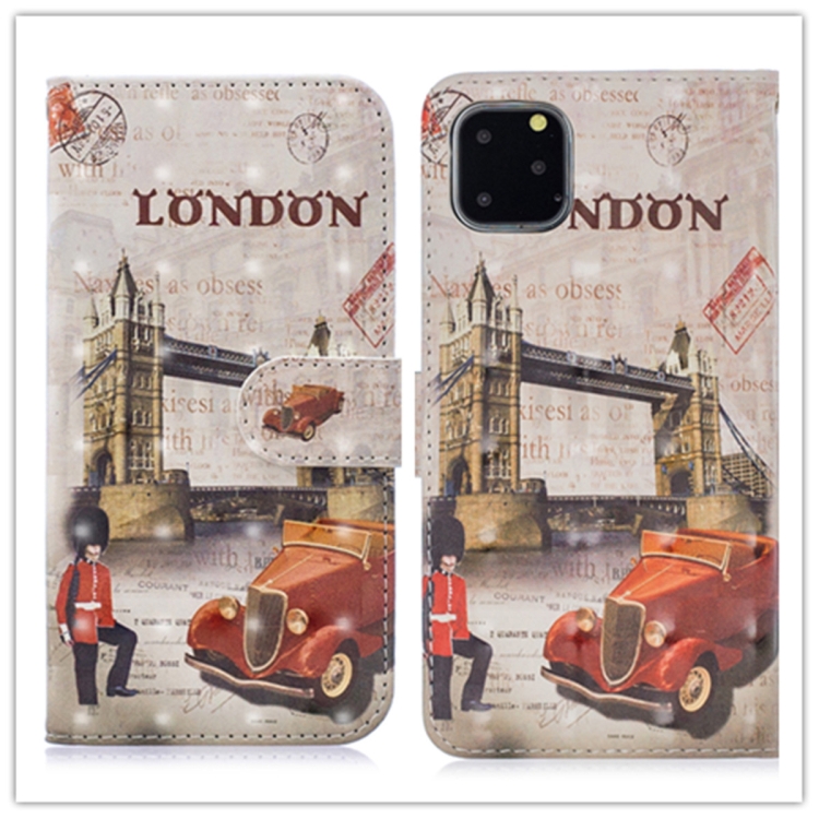For iPhone 11 Pro 3D Painting Pattern Coloured Drawing Horizontal Flip PU Leather Casewith Holder & Card Slots & Wallet(Automobile Tower) For iPhone 11 Pro 3D Painting Pattern Coloured Drawing Horizontal Flip PU Leather Casewith Holder & Card Slots & Wallet(Automobile Tower)