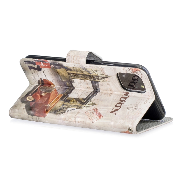 For iPhone 11 Pro 3D Painting Pattern Coloured Drawing Horizontal Flip PU Leather Casewith Holder & Card Slots & Wallet(Automobile Tower) For iPhone 11 Pro 3D Painting Pattern Coloured Drawing Horizontal Flip PU Leather Casewith Holder & Card Slots & Wallet(Automobile Tower)