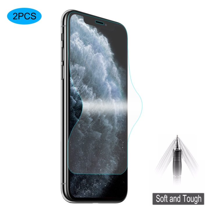 For iPhone 11 Pro Max / XS Max 2 PCS ENKAY Hat-Prince 0.1mm 3D Full Screen Protector Explosion-proof Hydrogel Film For iPhone 11 Pro Max / XS Max 2 PCS ENKAY Hat-Prince 0.1mm 3D Full Screen Protector Explosion-proof Hydrogel Film
