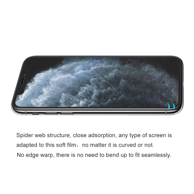 For iPhone 11 Pro Max / XS Max 2 PCS ENKAY Hat-Prince 0.1mm 3D Full Screen Protector Explosion-proof Hydrogel Film For iPhone 11 Pro Max / XS Max 2 PCS ENKAY Hat-Prince 0.1mm 3D Full Screen Protector Explosion-proof Hydrogel Film