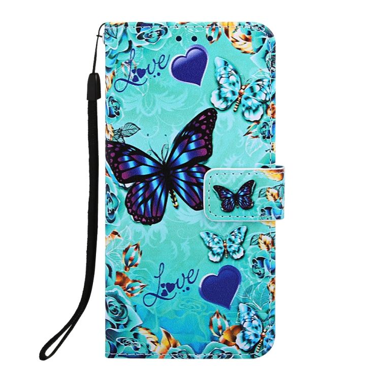 For iPhone 11 Pro 3D Visual Painting Horizontal Flip Leather Case with Holder & Card Slot & Wallet & Lanyard(Love Butterfly) For iPhone 11 Pro 3D Visual Painting Horizontal Flip Leather Case with Holder & Card Slot & Wallet & Lanyard(Love Butterfly)