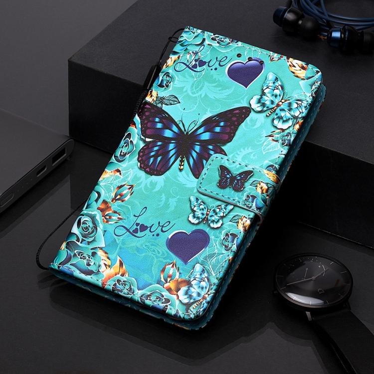 For iPhone 11 Pro 3D Visual Painting Horizontal Flip Leather Case with Holder & Card Slot & Wallet & Lanyard(Love Butterfly) For iPhone 11 Pro 3D Visual Painting Horizontal Flip Leather Case with Holder & Card Slot & Wallet & Lanyard(Love Butterfly)