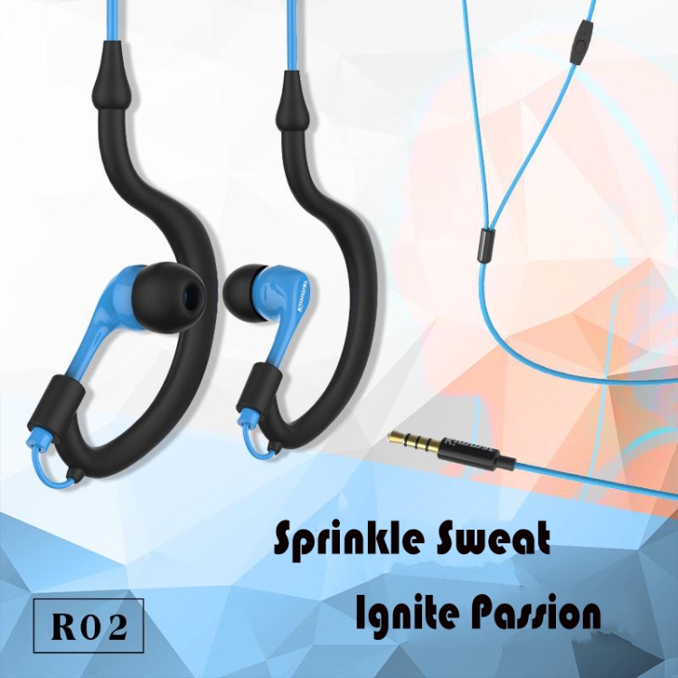 Kimmar R02 Sports Sweat Resistant Wired Earphone(Orange) Kimmar R02 Sports Sweat Resistant Wired Earphone(Orange)