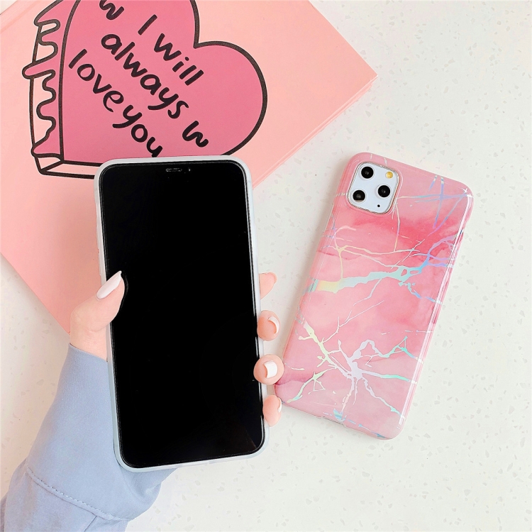 For iPhone 11 Pro TPU Glossy laser Marble IMD Colorful Mobile Phone Case(Black) For iPhone 11 Pro TPU Glossy laser Marble IMD Colorful Mobile Phone Case(Black)