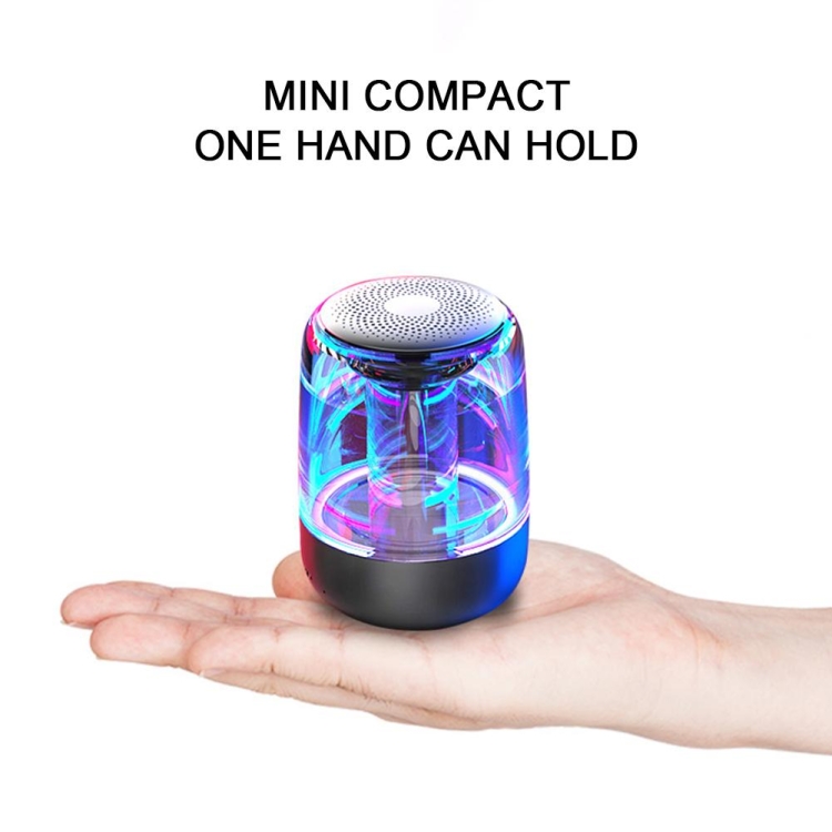 C7 Bluetooth 5.0 Speaker Transparent LED Luminous Subwoofer TWS 6D Surround HIFI Stereo Cool Audio(White) C7 Bluetooth 5.0 Speaker Transparent LED Luminous Subwoofer TWS 6D Surround HIFI Stereo Cool Audio(White)