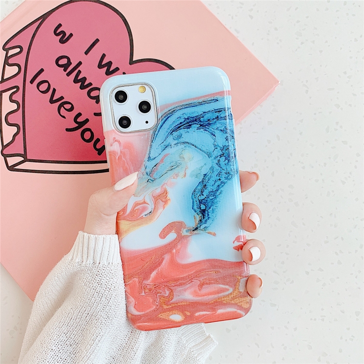 For iPhone 11 Pro TPU Smooth Marbled IMD Mobile Phone Case(Norwegian Red F20) For iPhone 11 Pro TPU Smooth Marbled IMD Mobile Phone Case(Norwegian Red F20)