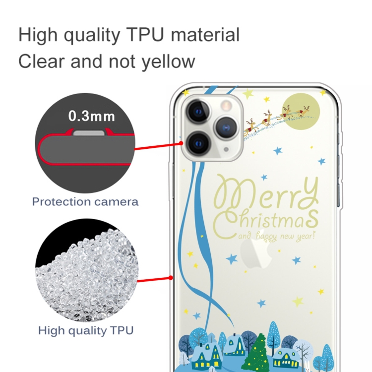For iPhone 11 Pro Trendy Cute Christmas Patterned CaseTPU Cover Phone Cases(Ice and Snow World) For iPhone 11 Pro Trendy Cute Christmas Patterned CaseTPU Cover Phone Cases(Ice and Snow World)