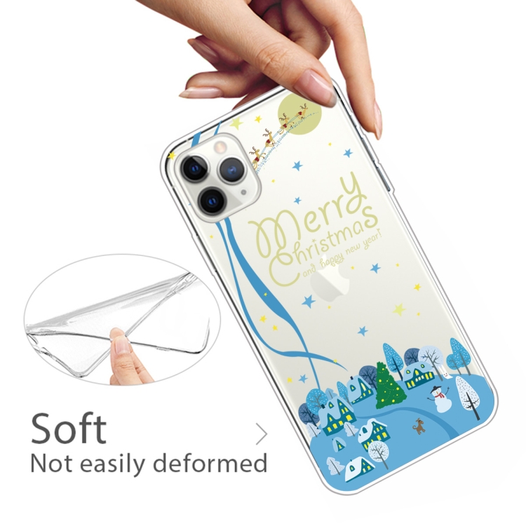 For iPhone 11 Pro Trendy Cute Christmas Patterned CaseTPU Cover Phone Cases(Ice and Snow World) For iPhone 11 Pro Trendy Cute Christmas Patterned CaseTPU Cover Phone Cases(Ice and Snow World)