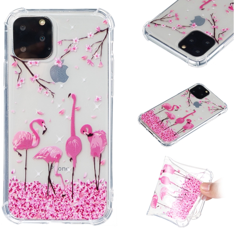 For iPhone 11 Pro Anti-Drop Pattern TPU Phone Case(Three Pandas) For iPhone 11 Pro Anti-Drop Pattern TPU Phone Case(Three Pandas)