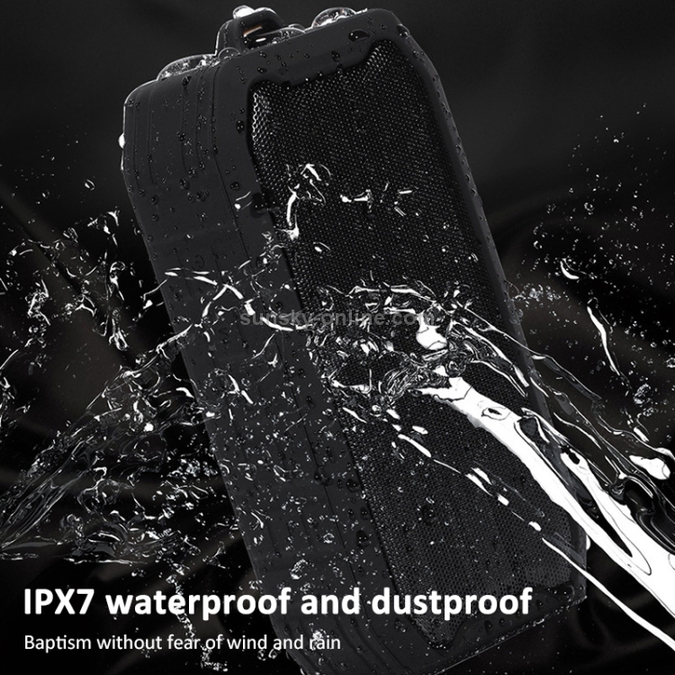M3 Wireless Bluetooth Speakers Waterproof Portable Outdoor Loudspeaker Mini Box Speaker Support FM & TF & U Disk(Green)