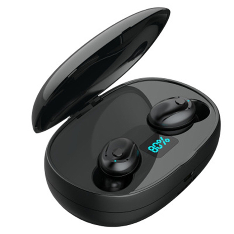 T5S TWS Bluetooth5.0 Earphone Large Capacity Power Bank Smart LED Display Binaural Wireless Hi-fi Headset(Black) T5S TWS Bluetooth5.0 Earphone Large Capacity Power Bank Smart LED Display Binaural Wireless Hi-fi Headset(Black)