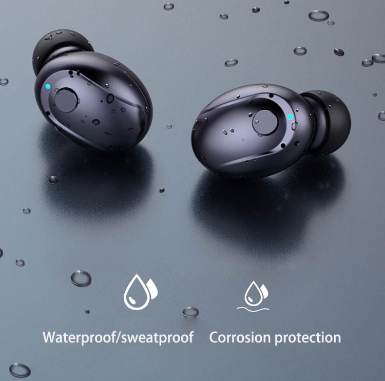 T5S TWS Bluetooth5.0 Earphone Large Capacity Power Bank Smart LED Display Binaural Wireless Hi-fi Headset(Black) T5S TWS Bluetooth5.0 Earphone Large Capacity Power Bank Smart LED Display Binaural Wireless Hi-fi Headset(Black)