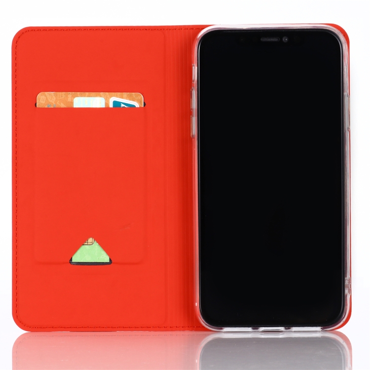 For iPhone 11 Ultra-thin Voltage Plain Magnetic Suction Card TPU+PU Mobile Phone Jacket with Chuck and Bracket(Rose Gold) For iPhone 11 Ultra-thin Voltage Plain Magnetic Suction Card TPU+PU Mobile Phone Jacket with Chuck and Bracket(Rose Gold)