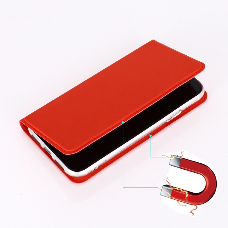 For iPhone 11 Ultra-thin Voltage Plain Magnetic Suction Card TPU+PU Mobile Phone Jacket with Chuck and Bracket(Rose Gold) For iPhone 11 Ultra-thin Voltage Plain Magnetic Suction Card TPU+PU Mobile Phone Jacket with Chuck and Bracket(Rose Gold)