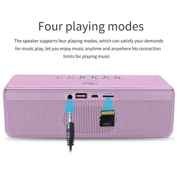 NBY 5510 Wireless Speaker Portable Bluetooth Speaker Stereo Sound
