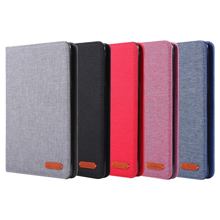 For iPad Mini 4 / 3 / 2 / 1 Cloth Teature Horizontal Flip PU Leather Case with with Holder & Card Slots(Black) For iPad Mini 4 / 3 / 2 / 1 Cloth Teature Horizontal Flip PU Leather Case with with Holder & Card Slots(Black)