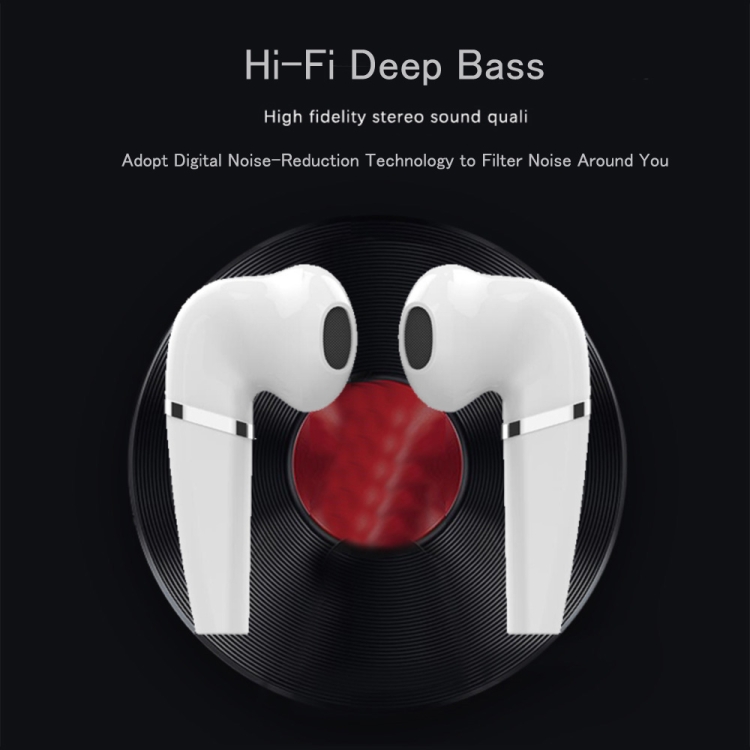 HX-03 Bluetooth5.0 Touch Control Earbud Hifi Sound Quality Clear Durable TWS Wireless Bluetooth Earphone(White) HX-03 Bluetooth5.0 Touch Control Earbud Hifi Sound Quality Clear Durable TWS Wireless Bluetooth Earphone(White)