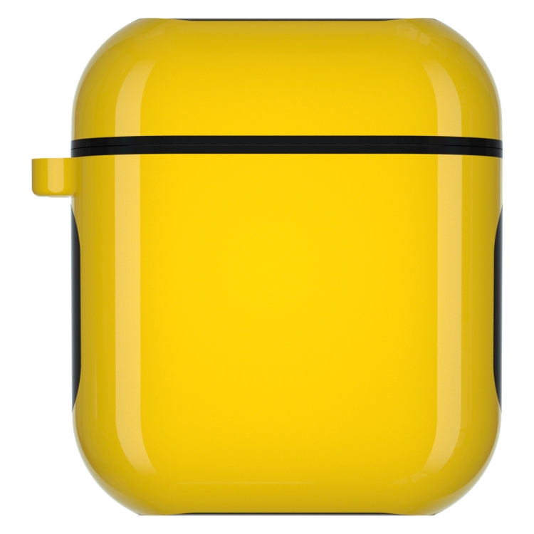 ENKAY Hat-Prince for Apple AirPods 1 / 2 Wireless Earphone PC Hard Protective Case with Carabiner and A Pair of Earplug(Yellow) ENKAY Hat-Prince for Apple AirPods 1 / 2 Wireless Earphone PC Hard Protective Case with Carabiner and A Pair of Earplug(Yellow)