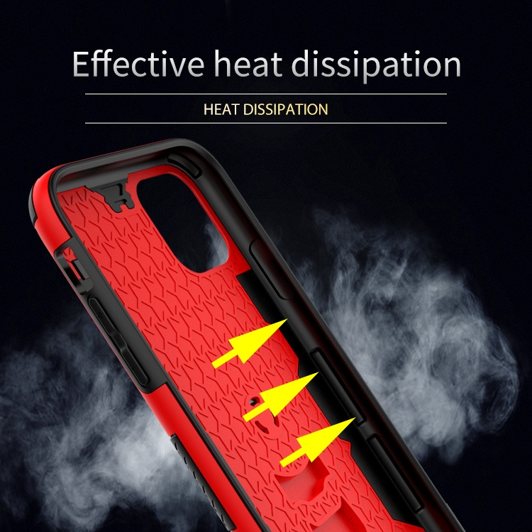 For iPhone 11 Pro Bear CaseStyle TPU + PC + Metal Rotating Support 3-in-1 Fall Proof Protective Shell(Deep Blue) For iPhone 11 Pro Bear CaseStyle TPU + PC + Metal Rotating Support 3-in-1 Fall Proof Protective Shell(Deep Blue)