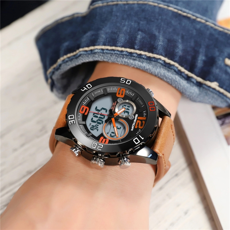 SANDA 772 grand cadran montre homme la mode tendance de la mode