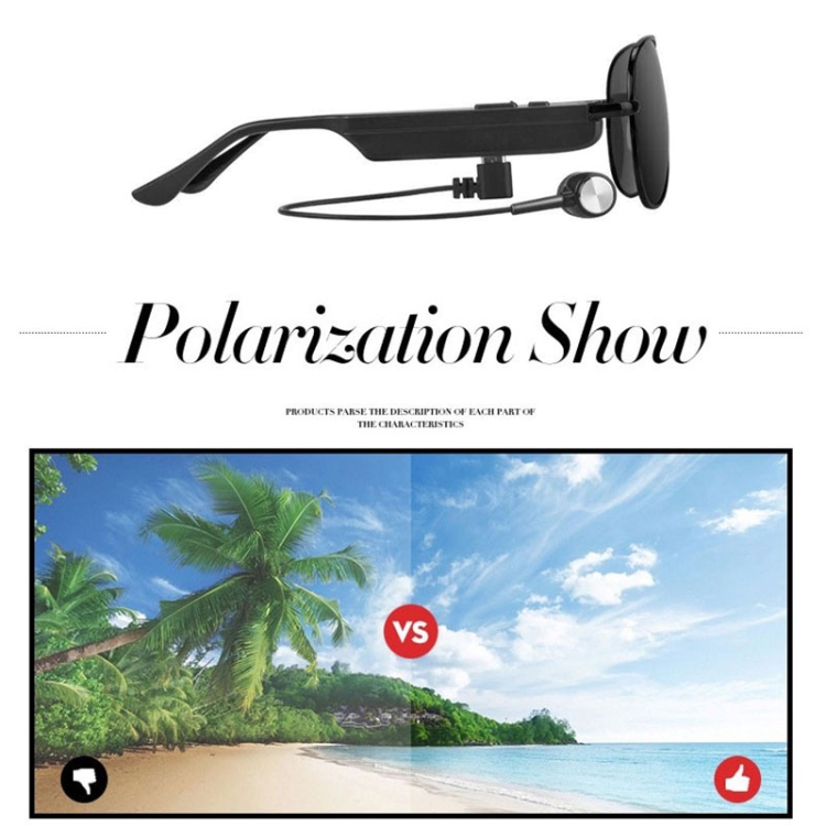 A8 Wireless Earphone Bluetooth Headset Sunglasses Music Headphones Smart Glasses Earbud Hands-free with Mic A8 Wireless Earphone Bluetooth Headset Sunglasses Music Headphones Smart Glasses Earbud Hands-free with Mic