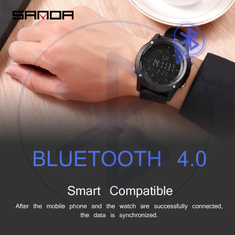 Sanda bluetooth smart watch hot sale