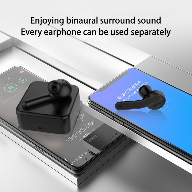 T88 Mini Touch Control Hifi Wireless Bluetooth Earphones TWS Wireless Earbuds with Charger Box(White) T88 Mini Touch Control Hifi Wireless Bluetooth Earphones TWS Wireless Earbuds with Charger Box(White)
