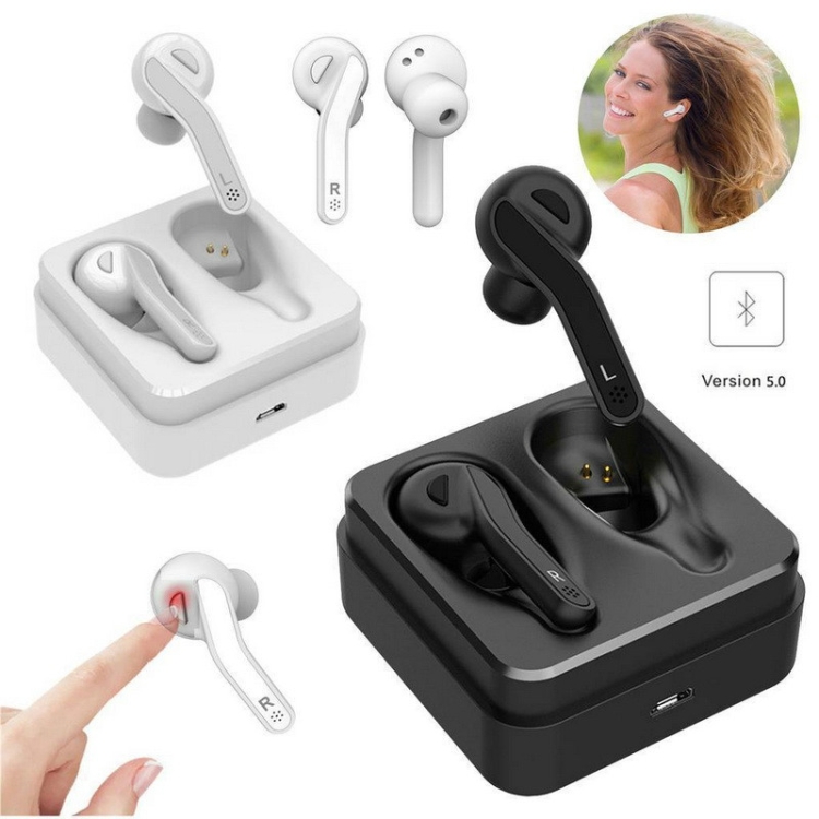 T88 Mini Touch Control Hifi Wireless Bluetooth Earphones TWS Wireless Earbuds with Charger Box(White) T88 Mini Touch Control Hifi Wireless Bluetooth Earphones TWS Wireless Earbuds with Charger Box(White)