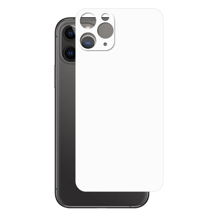For iPhone 11 Pro Max ENKAY Hat-prince Full Glue 0.26mm 9H 2.5D Front Tempered Glass Full Coverage Film and Black Film with Camera Lens Protector Function(White)