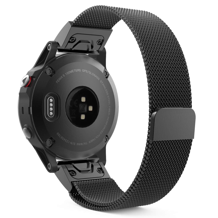 Fenix 5s best sale band size