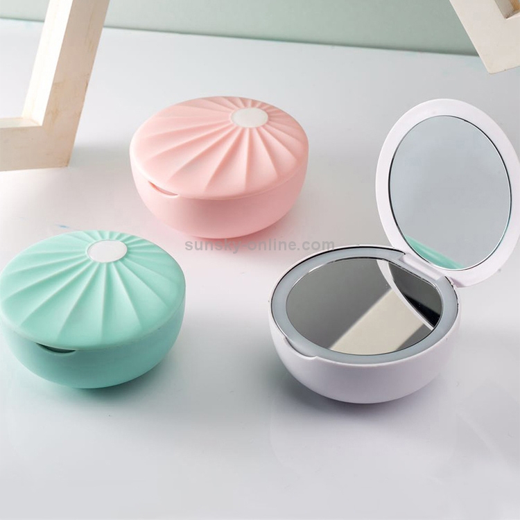 Makeup Mirror And Bluetooth Speaker For Fill Light Lamp(Green)
