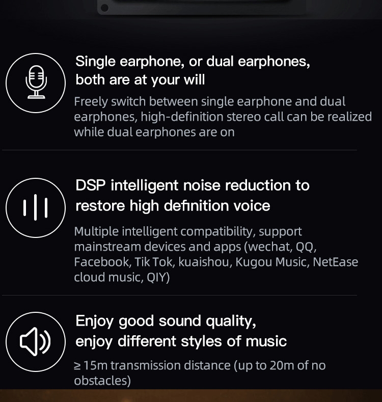ES02 Bluetooth 5.0+EDR In-ear Stereo Bluetooth Earphone With Digital Display Charging Bin(Patch Version) ES02 Bluetooth 5.0+EDR In-ear Stereo Bluetooth Earphone With Digital Display Charging Bin(Patch Version)
