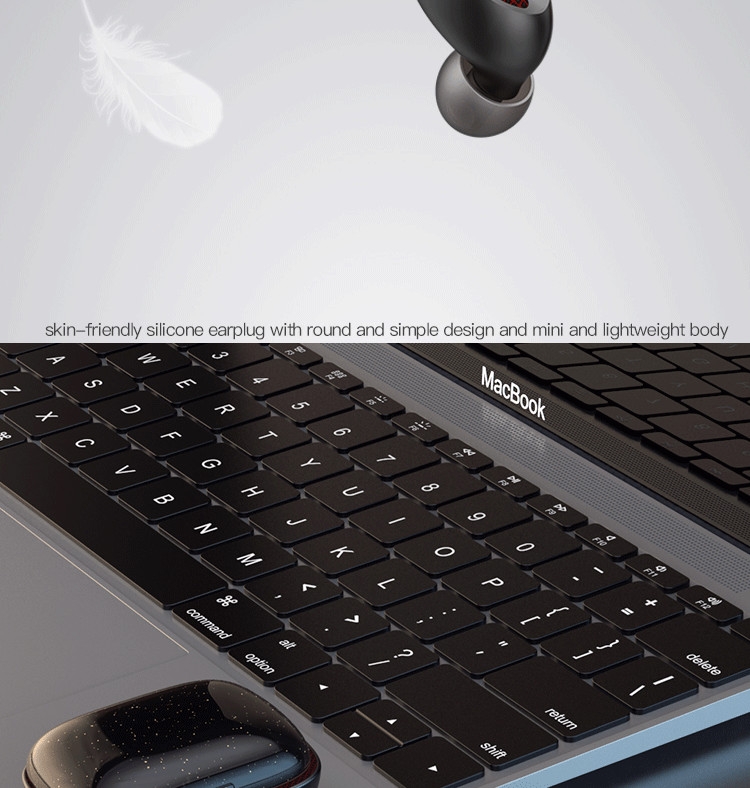 ES02 Bluetooth 5.0+EDR In-ear Stereo Bluetooth Earphone With Digital Display Charging Bin(Patch Version) ES02 Bluetooth 5.0+EDR In-ear Stereo Bluetooth Earphone With Digital Display Charging Bin(Patch Version)