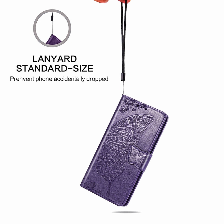 For Galaxy A71 Butterfly Love Flower Embossed Horizontal Flip Leather Case with Bracket / Card Slot / Wallet / Lanyard(Dark Purple) For Galaxy A71 Butterfly Love Flower Embossed Horizontal Flip Leather Case with Bracket / Card Slot / Wallet / Lanyard(Dark Purple)