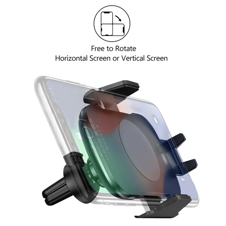 Infrared Induction Car Wireless Charger Air Outlet Holder for iPhone 11 / 11 Pro / 11 Pro Max / X / XR / 8 / 8 Plus, Galaxy S20 / S20+ / S10 / S9 / S8 / S7 Infrared Induction Car Wireless Charger Air Outlet Holder for iPhone 11 / 11 Pro / 11 Pro Max / X / XR / 8 / 8 Plus, Galaxy S20 / S20+ / S10 / S9 / S8 / S7