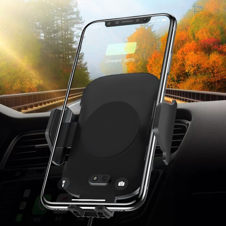 Infrared Induction Car Wireless Charger Air Outlet Holder for iPhone 11 / 11 Pro / 11 Pro Max / X / XR / 8 / 8 Plus, Galaxy S20 / S20+ / S10 / S9 / S8 / S7 Infrared Induction Car Wireless Charger Air Outlet Holder for iPhone 11 / 11 Pro / 11 Pro Max / X / XR / 8 / 8 Plus, Galaxy S20 / S20+ / S10 / S9 / S8 / S7
