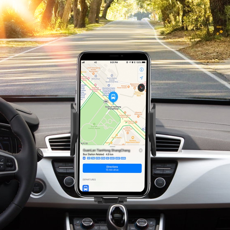Infrared Induction Car Wireless Charger Air Outlet Holder for iPhone 11 / 11 Pro / 11 Pro Max / X / XR / 8 / 8 Plus, Galaxy S20 / S20+ / S10 / S9 / S8 / S7 Infrared Induction Car Wireless Charger Air Outlet Holder for iPhone 11 / 11 Pro / 11 Pro Max / X / XR / 8 / 8 Plus, Galaxy S20 / S20+ / S10 / S9 / S8 / S7