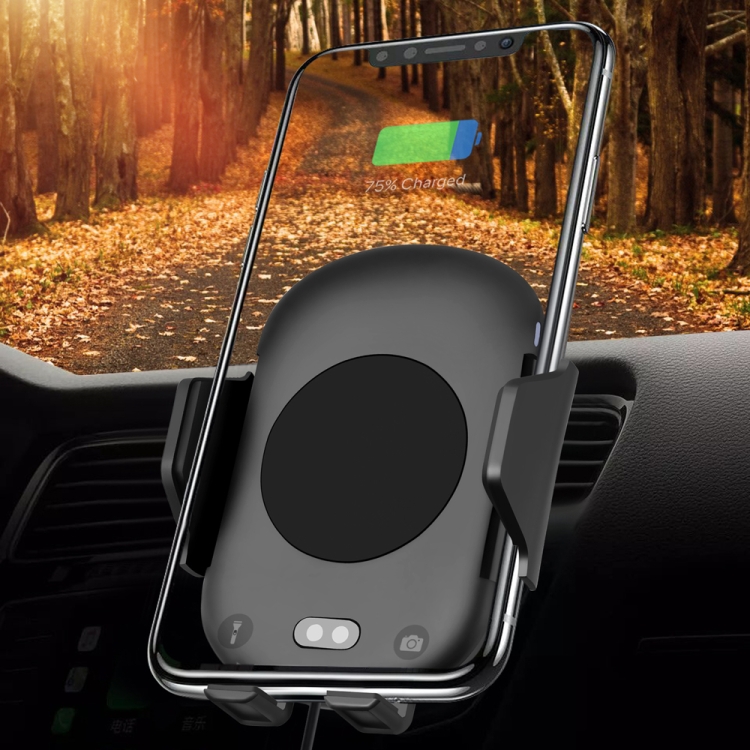Infrared Induction Car Wireless Charger Dual Legs Air Outlet Holder for iPhone 11 / 11 Pro / 11 Pro Max / X / XR / 8 / 8 Plus, Galaxy S20 / S20+ / S10 / S9 / S8 / S7 Infrared Induction Car Wireless Charger Dual Legs Air Outlet Holder for iPhone 11 / 11 Pro / 11 Pro Max / X / XR / 8 / 8 Plus, Galaxy S20 / S20+ / S10 / S9 / S8 / S7